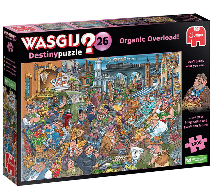 1000 PCS Wasgij 26 Organic Overload!