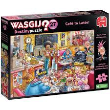 1000 PCS Wasgij 27 Cafe to latte!