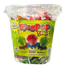 Topps Sour Ring Pop Assorted