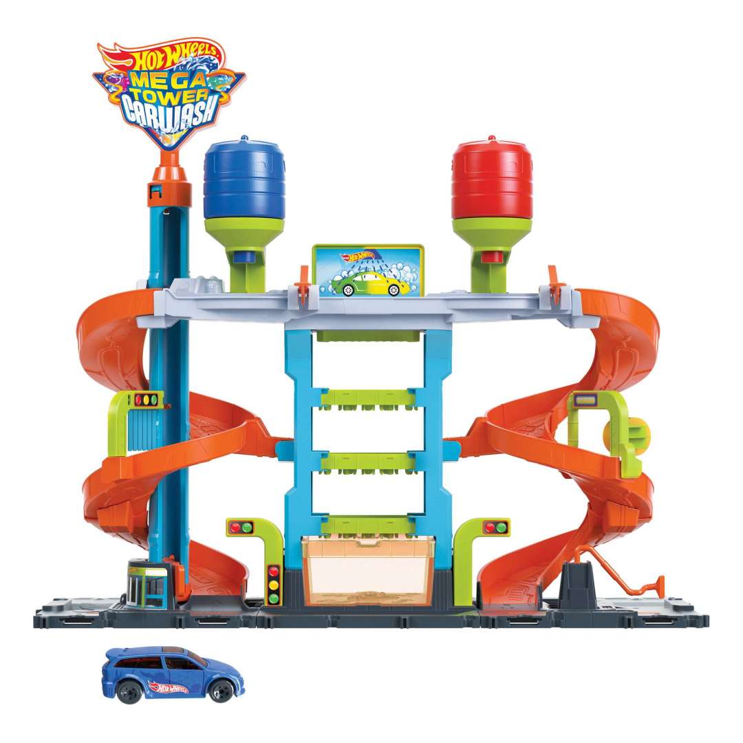 Hot Wheels - CIty Mega Tower Car Wash