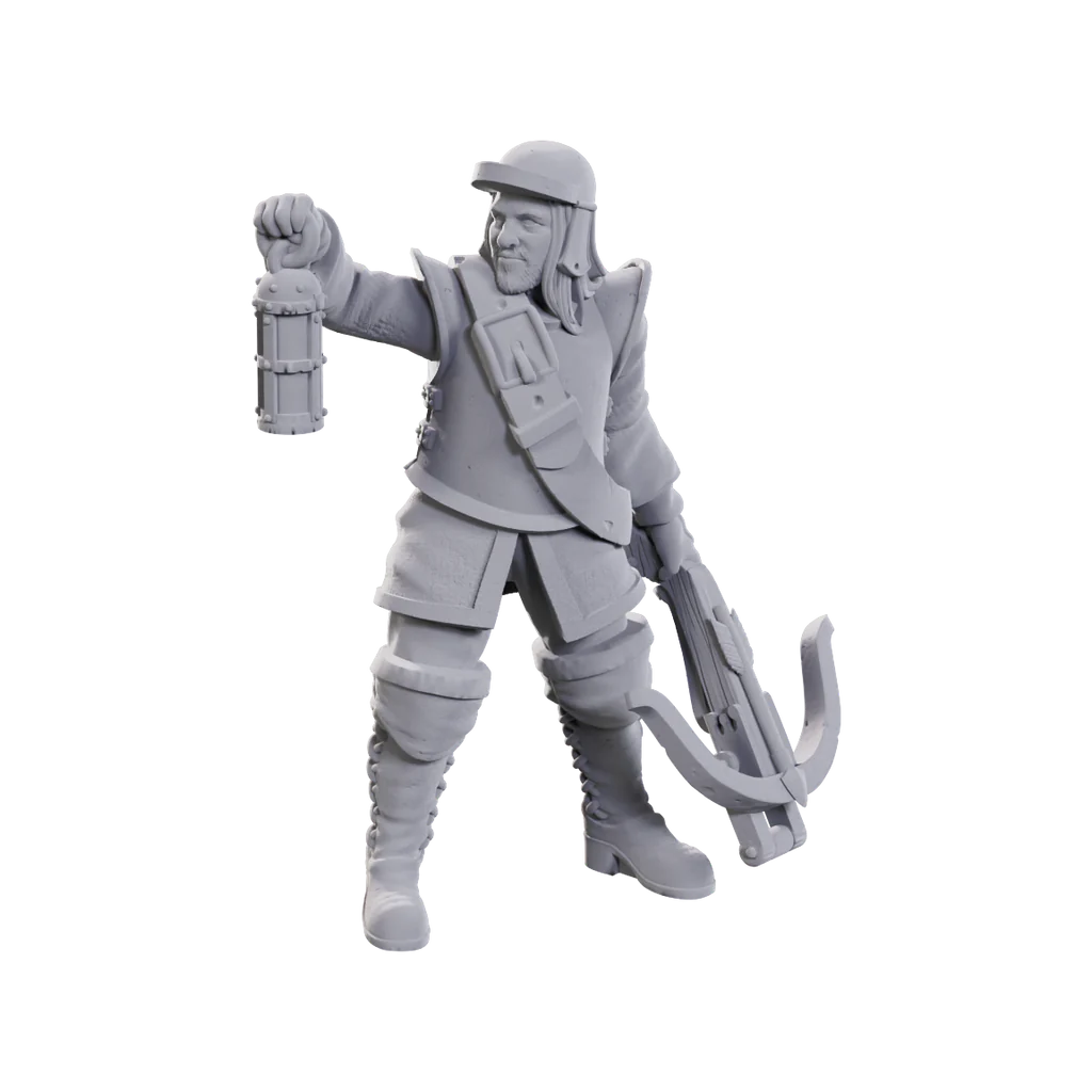 WizKids Deep Cuts Unpainted Minitures: Wave 23: Roadwardens Male & Female * SEPT 2024