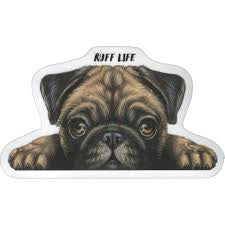 StickerYou - Ruff Life Pug Peeker