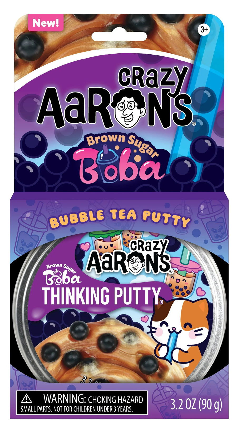 Crazy Aarons Brown Sugar Boba Bubble Tea Putty