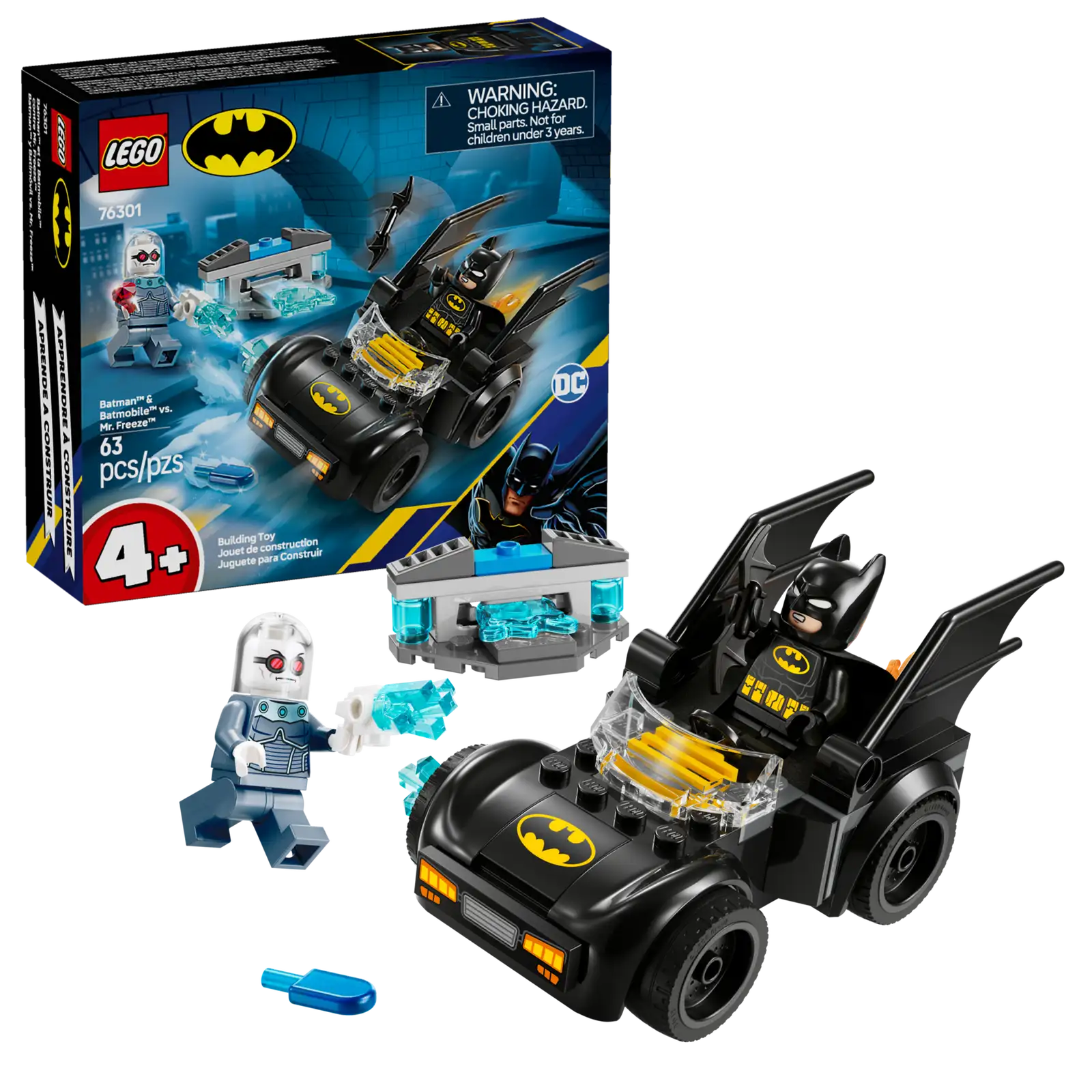 Batman & Batmobile vs. Mr.Freeze