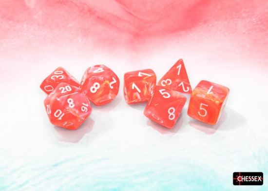 Festive Dahlia/White 7pc Die Set
