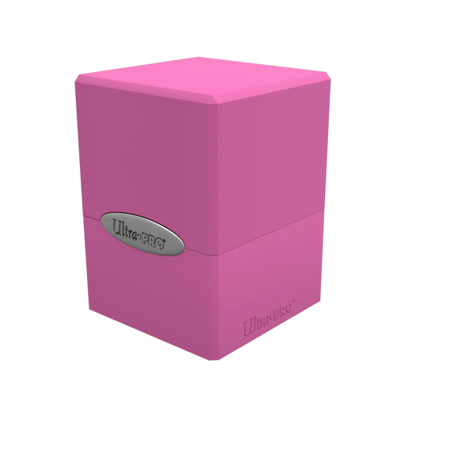 Deck Box Satin Cube - Hot Pink