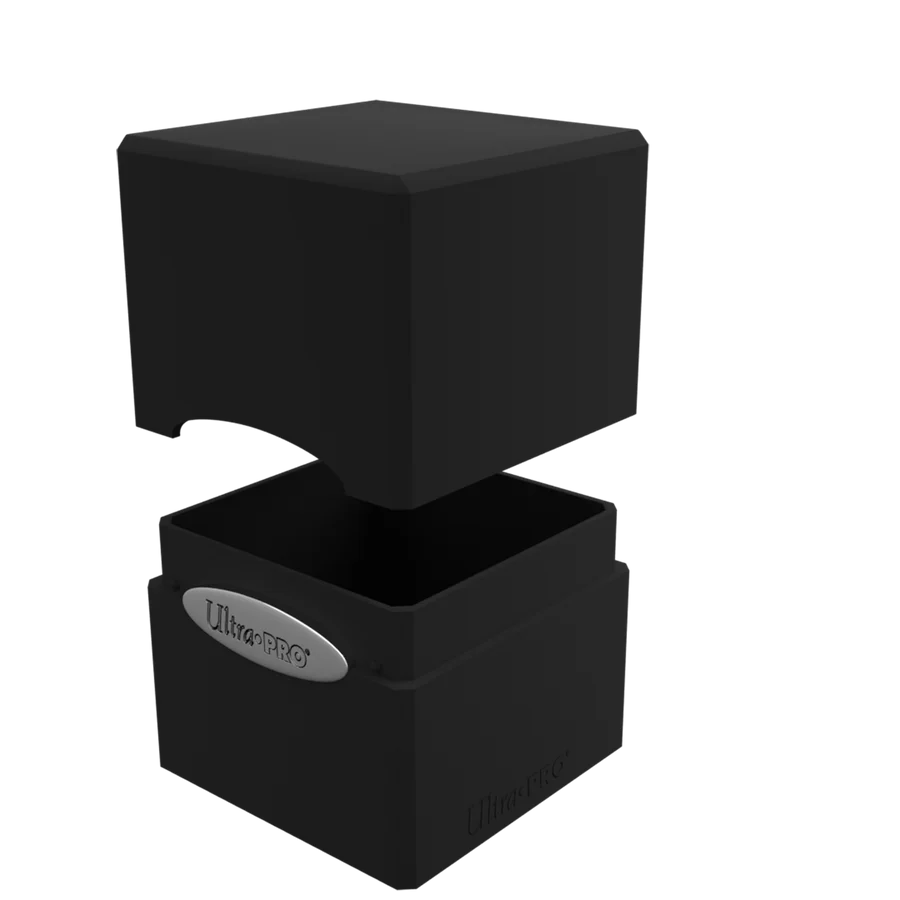 Deck Box Satin Cube - Jet Black