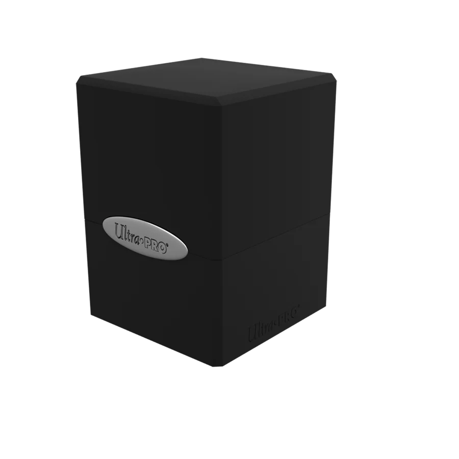 Deck Box Satin Cube - Jet Black