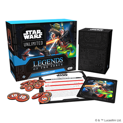 Star Wars: Unlimited: Legends of the Force Prerelease Box *July 4th 2025