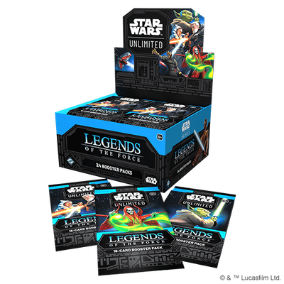 Star Wars: Unlimited: Legends of the Force ONE Booster Pack *July 4th 2025