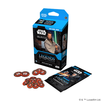 Star Wars: Unlimited: Legends of the Force Spotlight Deck - Qui Gon Jinn *July 4th 2025
