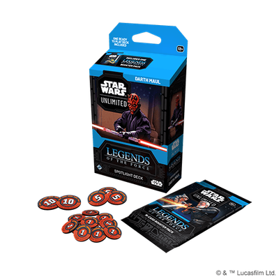 Star Wars: Unlimited: Legends of the Force Spotlight Deck - Darth Maul *July 4th 2025