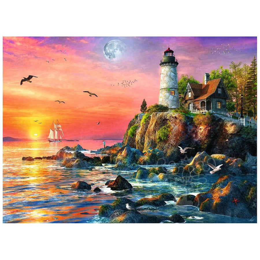Lighthouse at Sunset 500pc