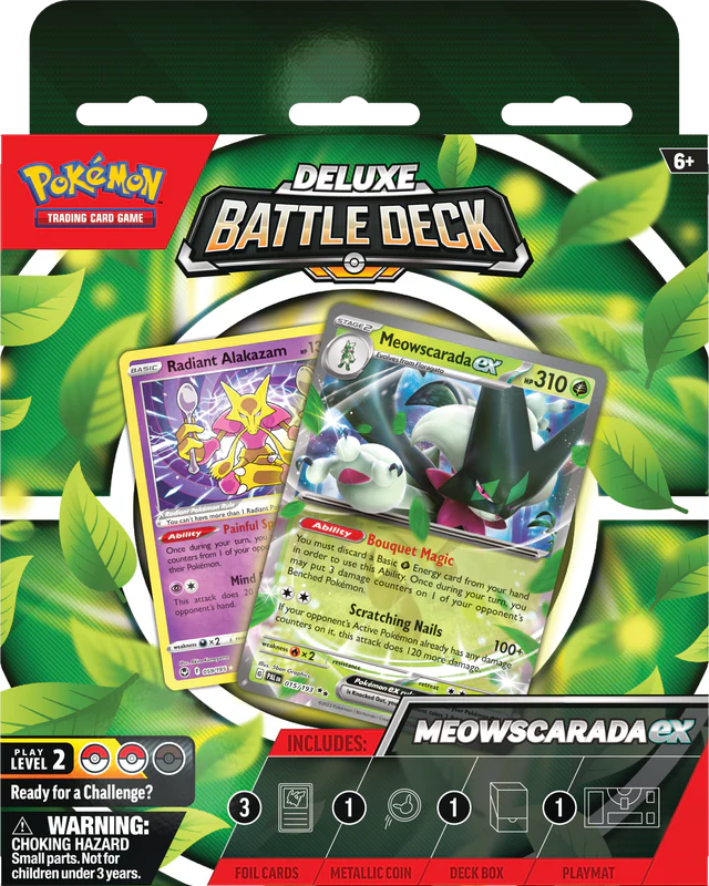 Pokemon Battle Deck Deluxe - Meowscarada/QuaQuaval