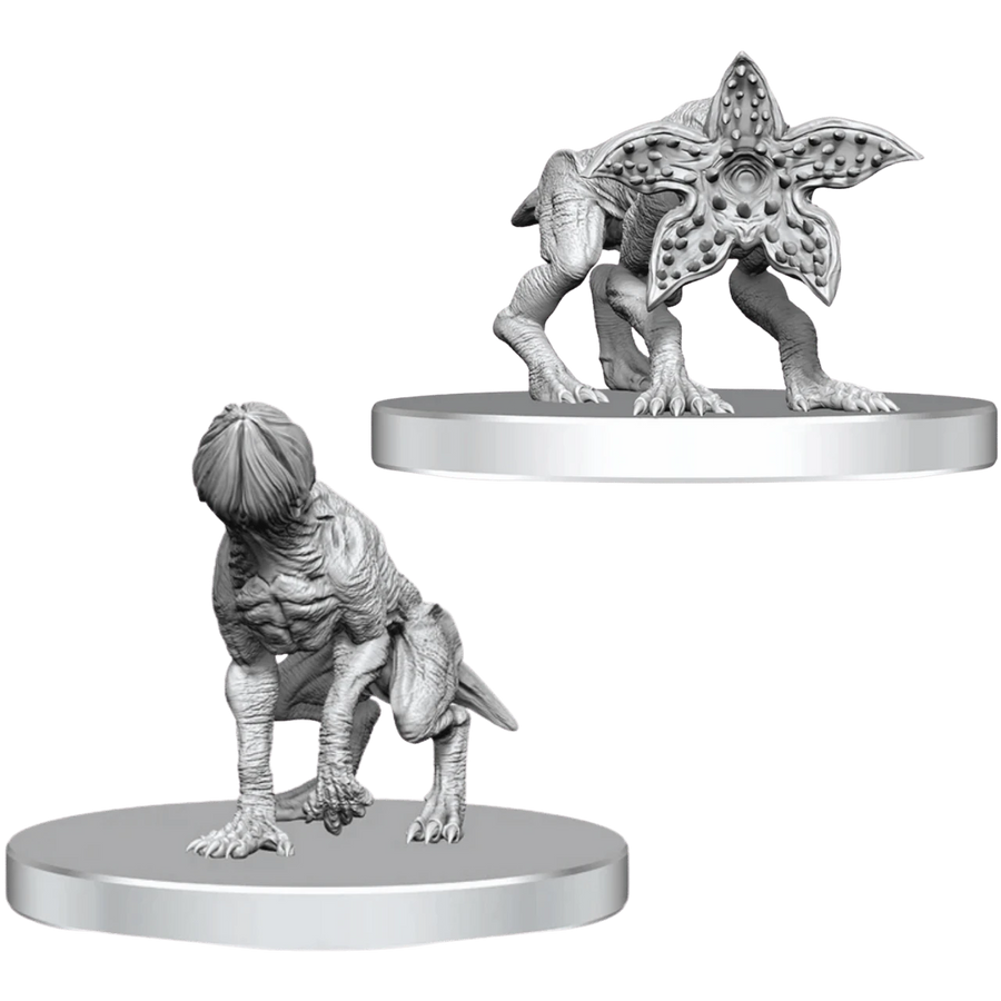 Stranger Things Unpainted Miniatures: Demodogs