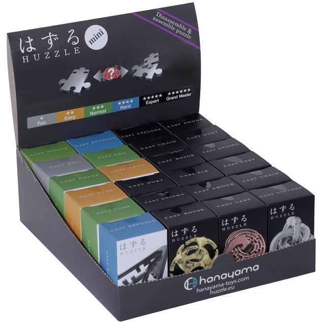 Hanayama Mini Puzzles Assorted