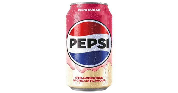 Pepsi Strawberries N Cream - Zero Sugar
