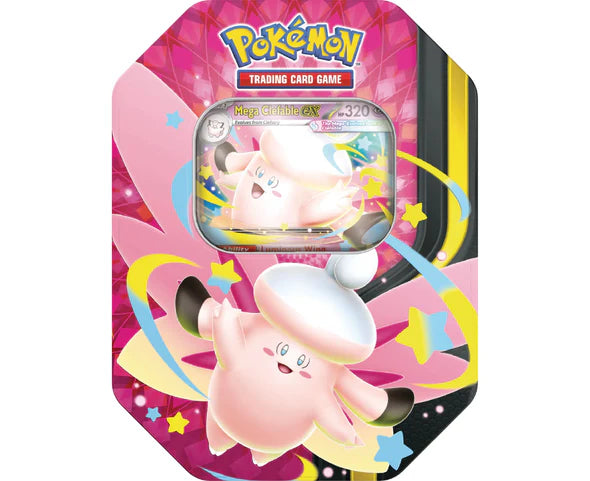 Pokemon Mega Clefable Ex Moonlit Tin