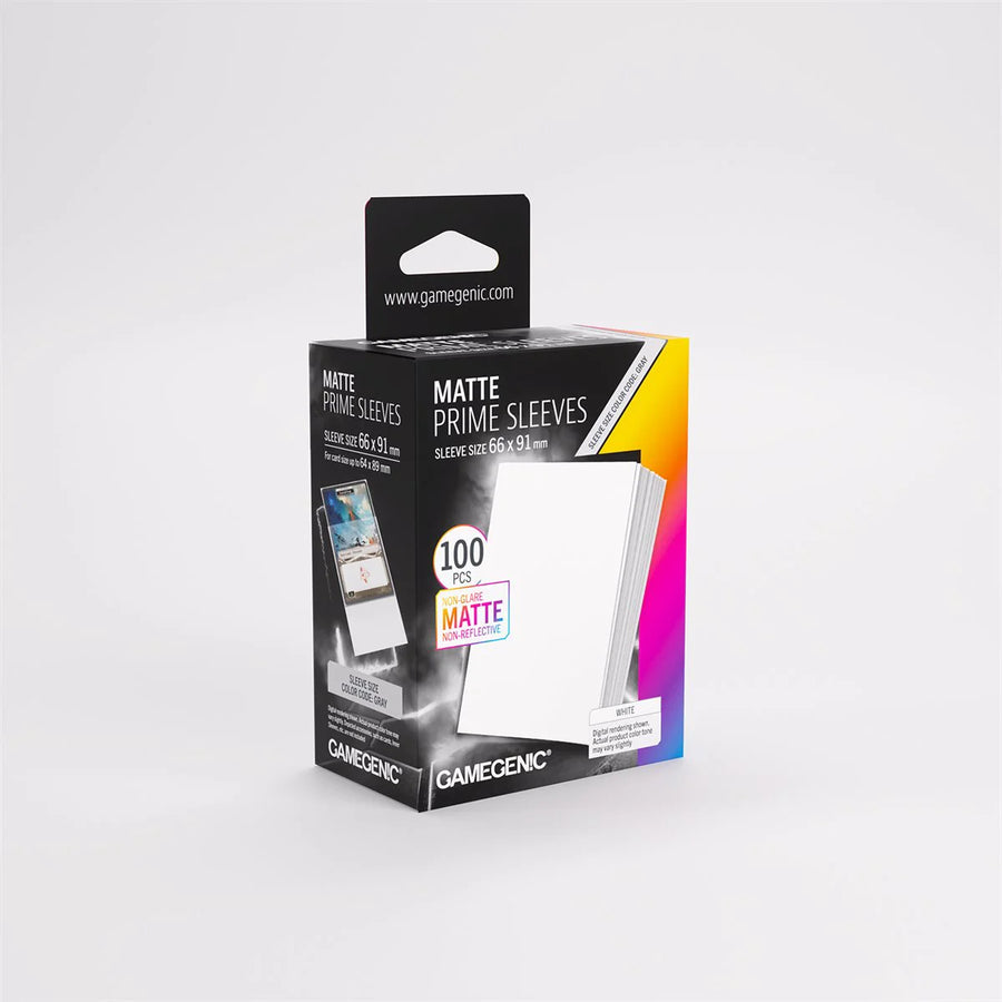 Sleeves: Gamegenic: Prime Sleeves: White (100) (Repackaged)