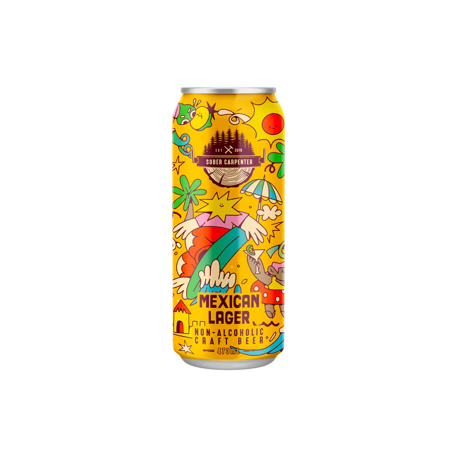 Sober Carpenter - Non-Alcoholic Mexican Lager (Limited Artist Edition)
