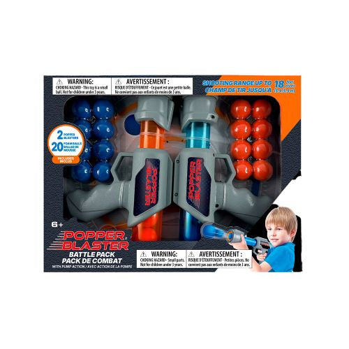 Popper Blaster Battle Pack With 20 Balls
