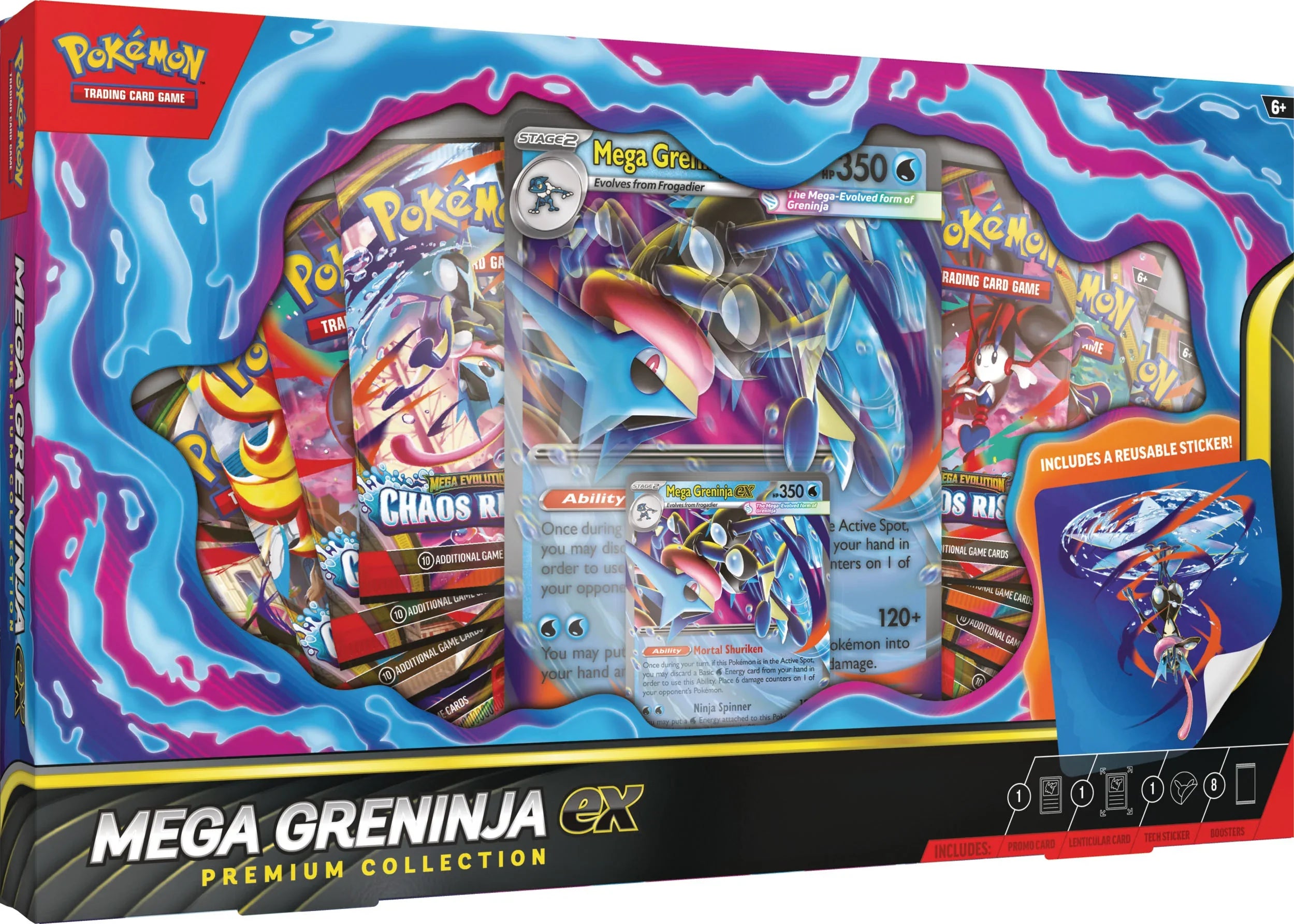 Pokemon: Pitch Black - Greninja ex Premium Collection