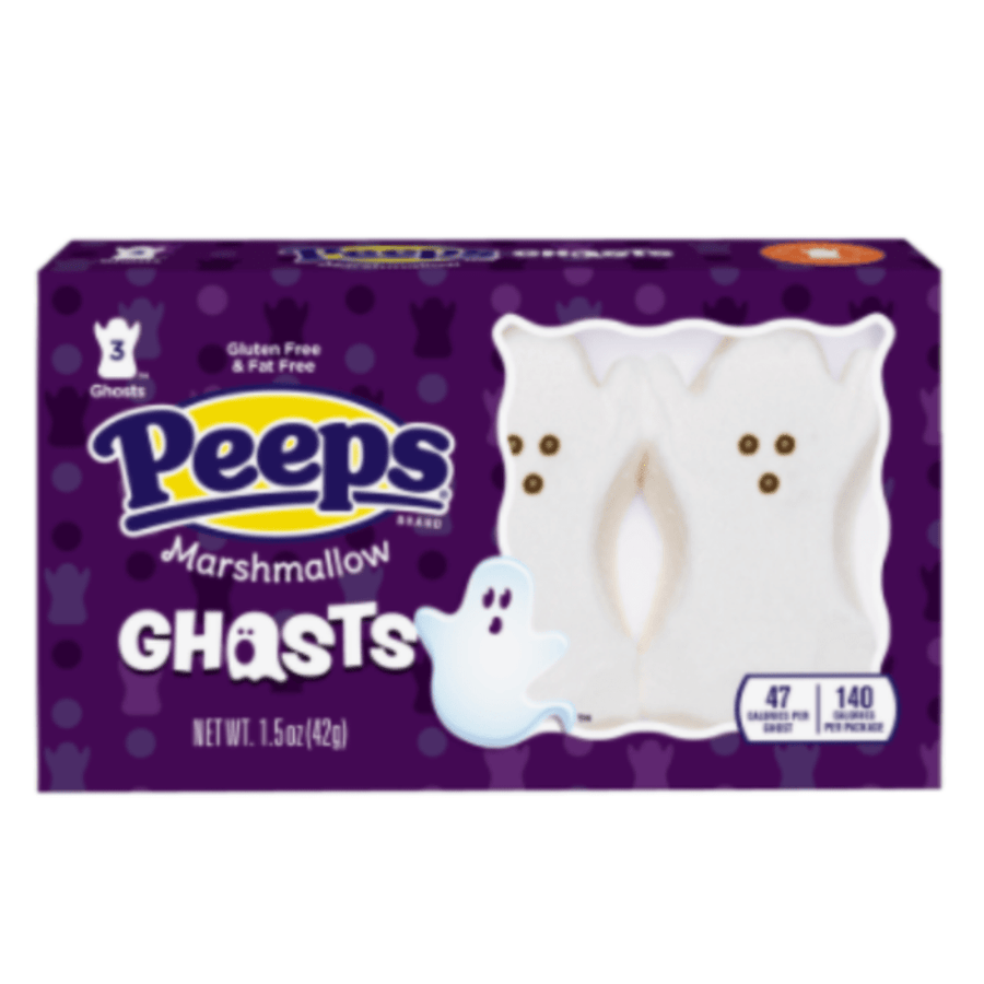 Just Born Peeps Marshmallow Ghosts Three Pack Halloween