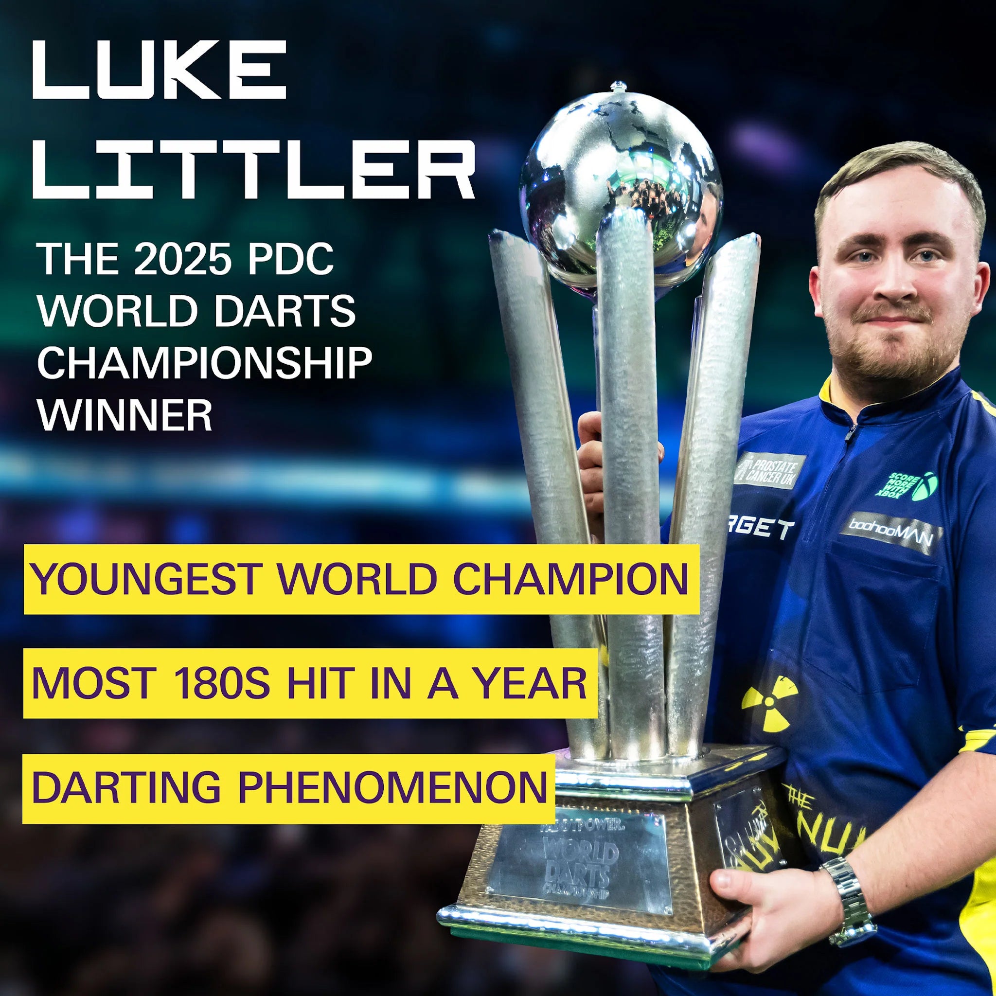 K-Flex No.6 Flight & Shaft WC Luke Littler - Medium