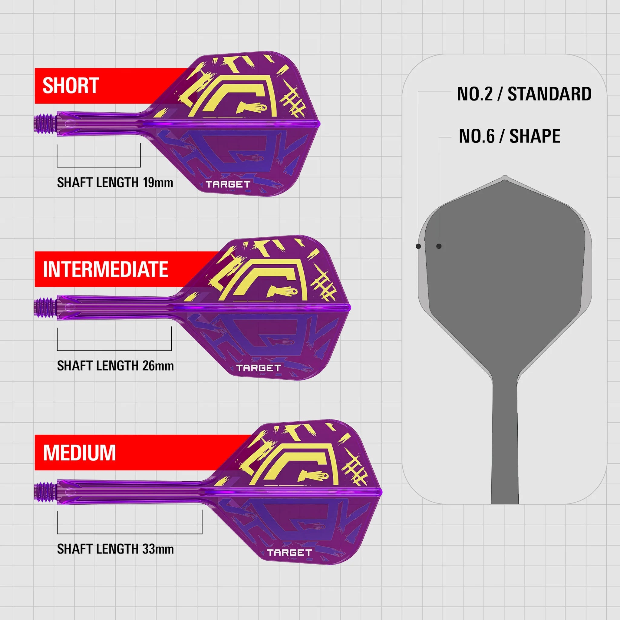 K-Flex No.6 Flight & Shaft WC Luke Littler - Medium