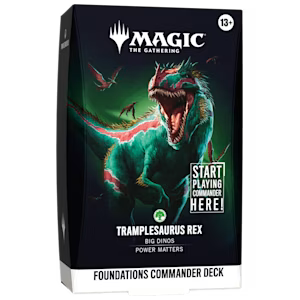 Magic: The Gathering - Foundations Commander Decks - Tramplesaurus Rex