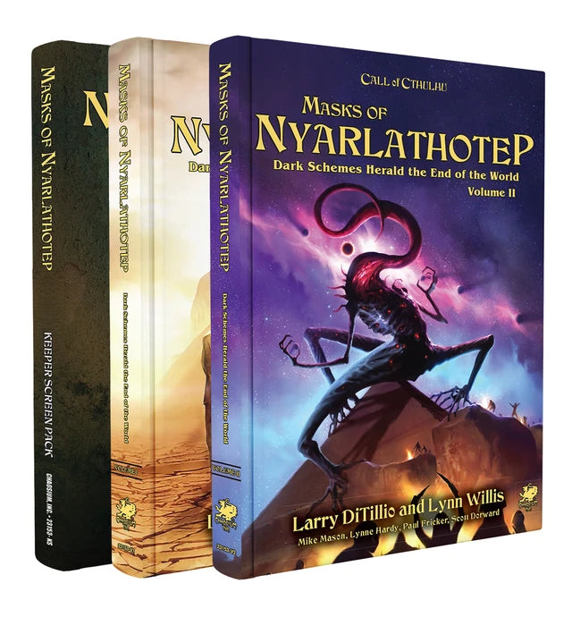 Call of Cthulhu: Masks of Nyarlathotep - Slipcase 2 Volume Set
