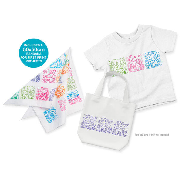 Easy to do Fabric Screen Printing