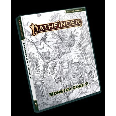 Pathfinder Monster Core 2 Sketch Cover (P2)