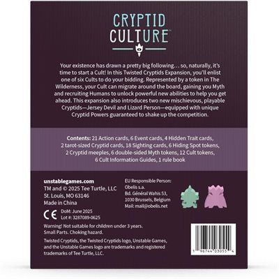 Twisted Cryptids - Expansion Cryptid Culture