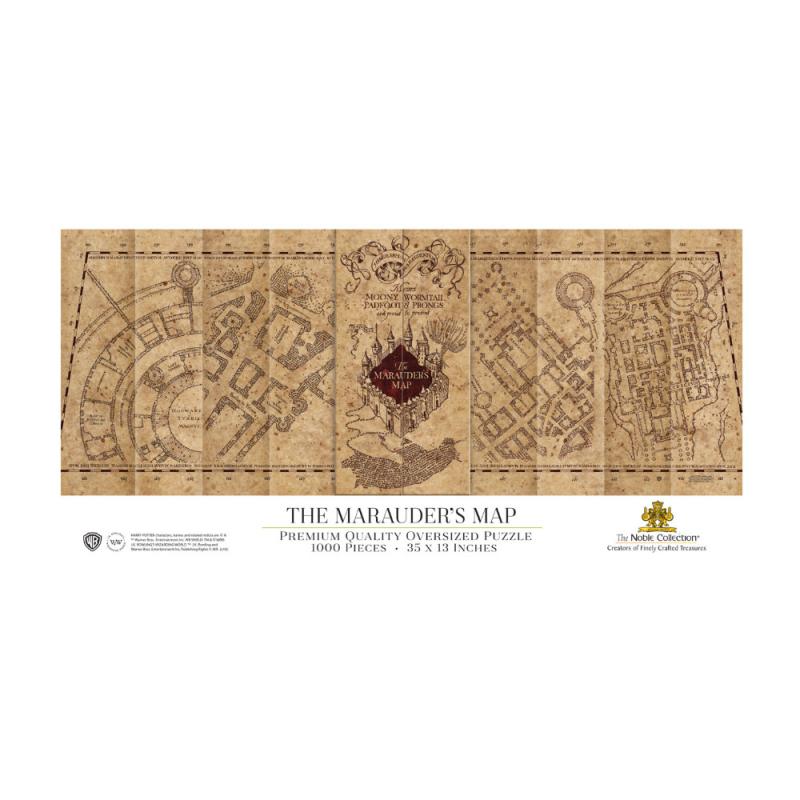 Harry Potter Marauders Map Puzzle - 1000 piece