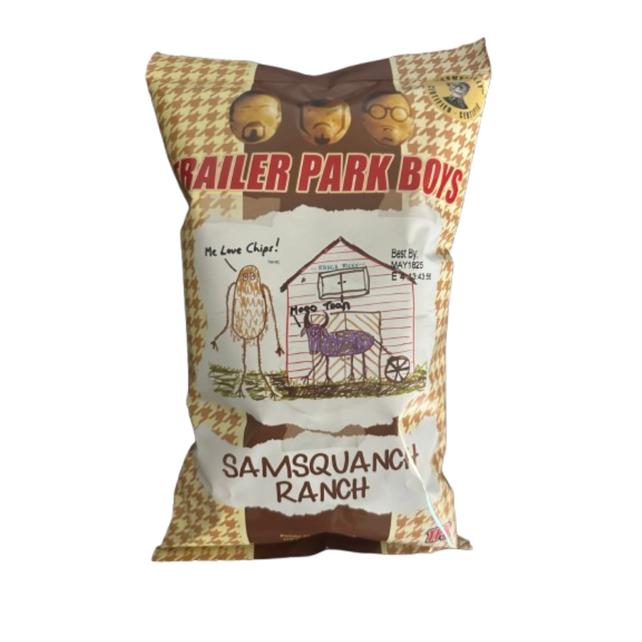 Trailer Park Boys Potato Chips Samsquanch Ranch