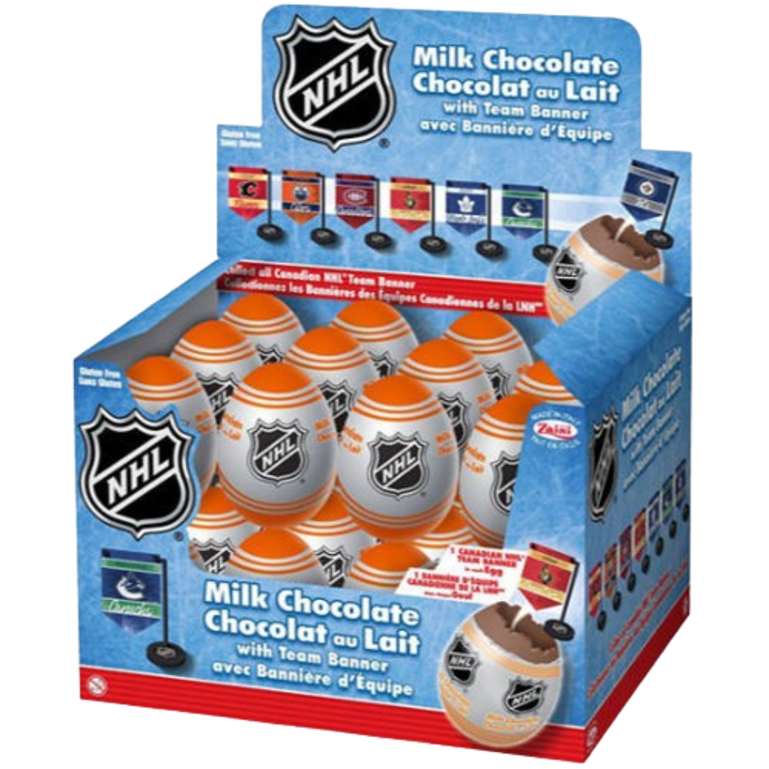 Zaini NHL Milk Chocolate Surprise Egg