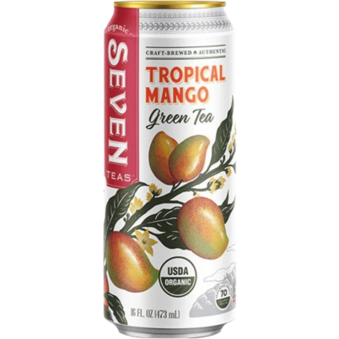 Seven Organic Ice Tea Tropical Mango Green Tea