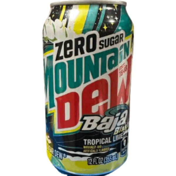 Mountain Dew Baja Blast Zero Sugar