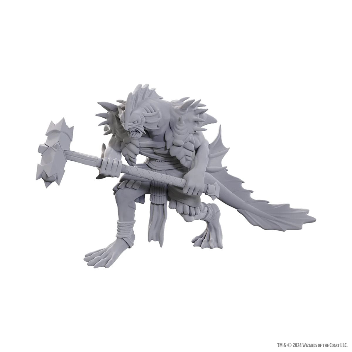 D&D Nolzur's Marvelous Unpainted Miniatures: Wave 25: Sahuagin Coral Smasher