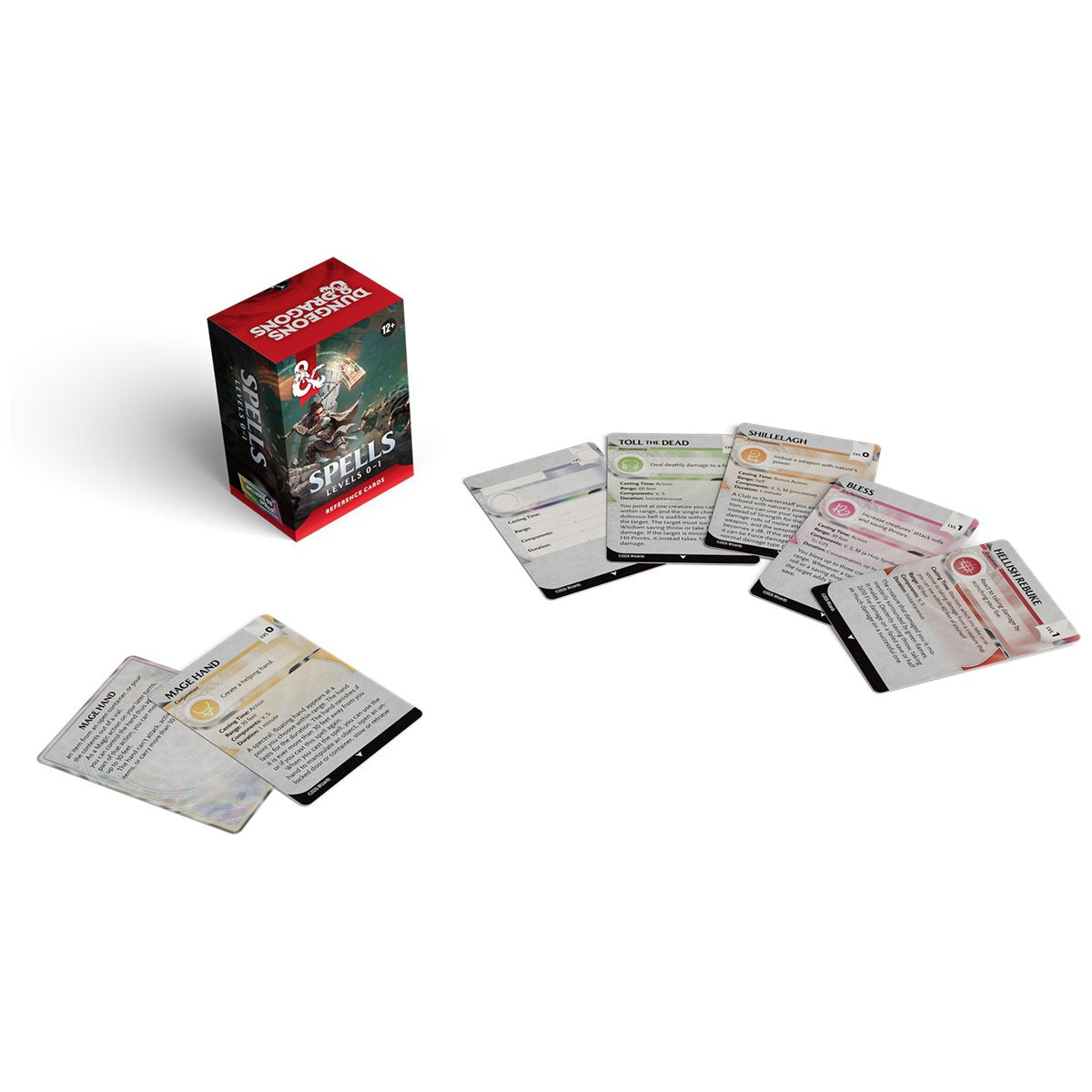 Dungeons & Dragons: Reference Cards: Spells - Levels 0-1