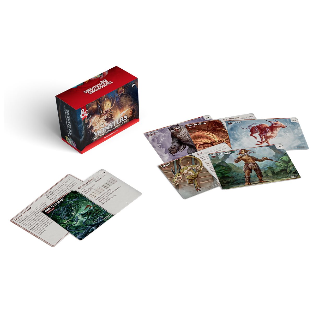 Dungeons & Dragons: Reference Cards: Monsters - Mystical and Menacing