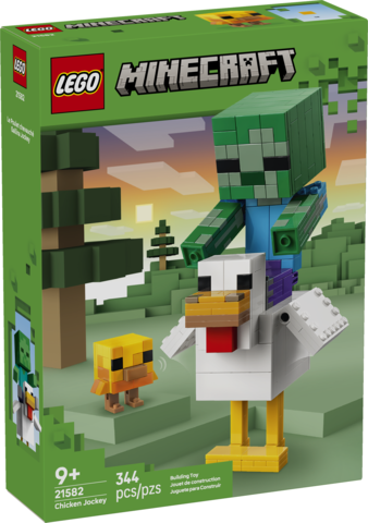Lego Minecraft Chicken Jockey
