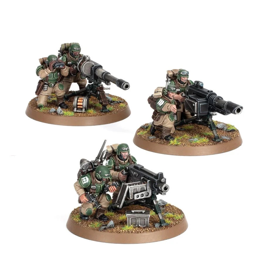 Warhammer 40k: Astra Militarum Heavy Weapons Squad