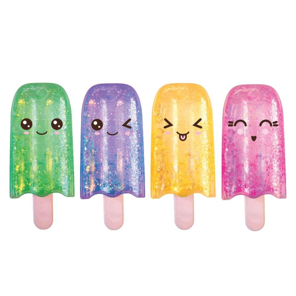 Squishy Glitter Pops
