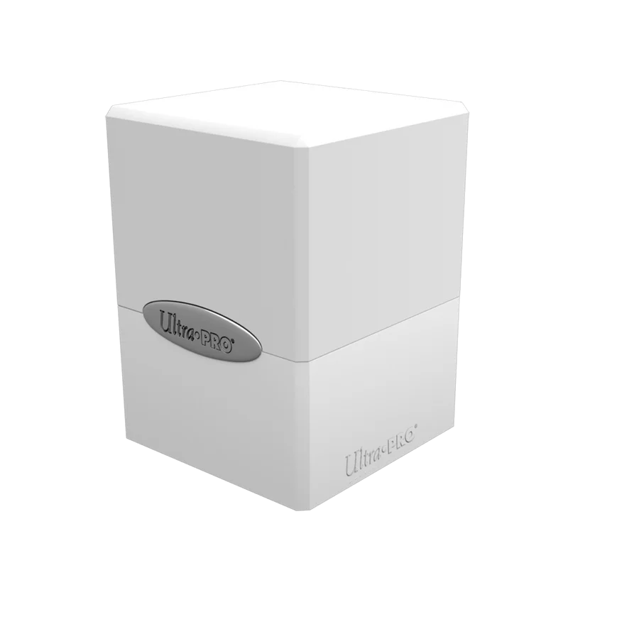 Deck Box Satin Cube - Arctic White