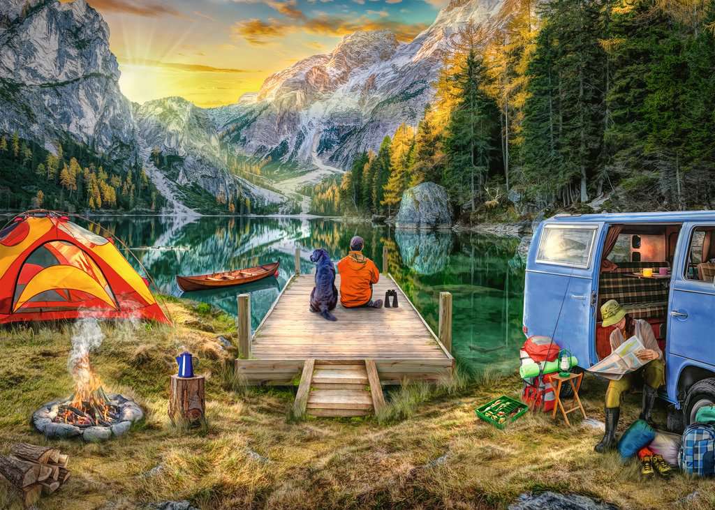 Calm Campsite - 1000 pc