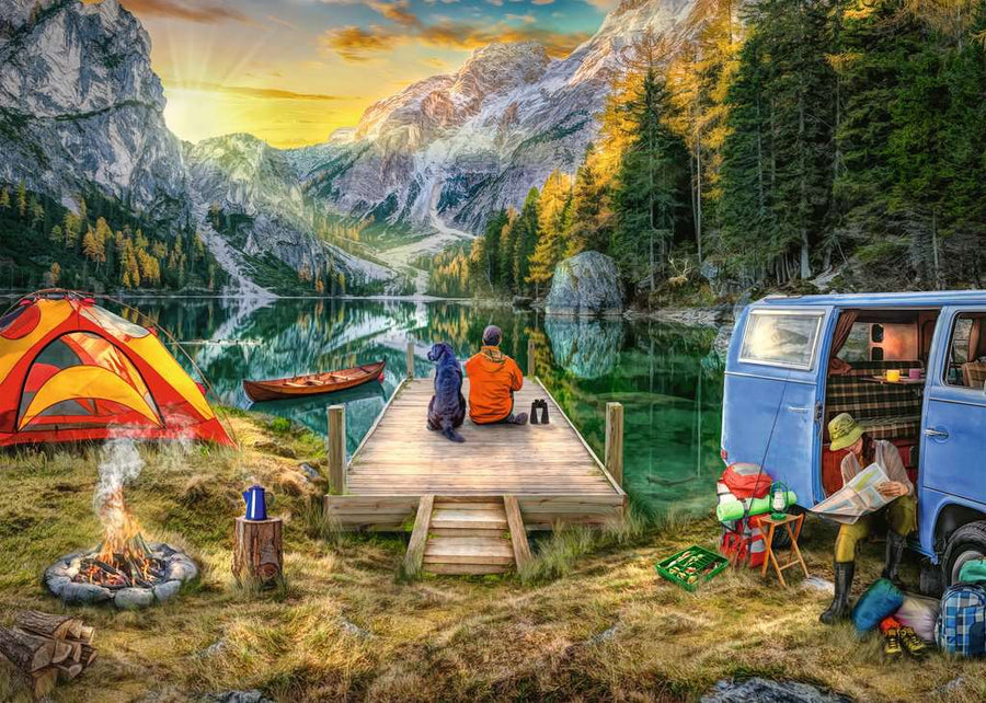 Calm Campsite - 1000 pc