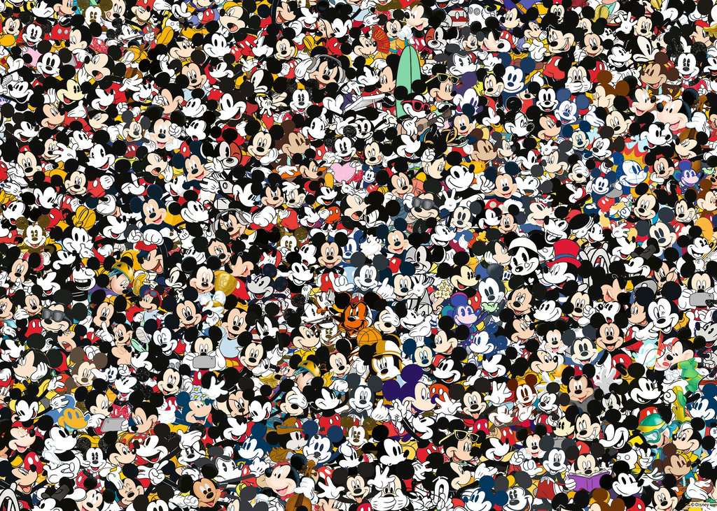 Challenge Mickey - 1000pc