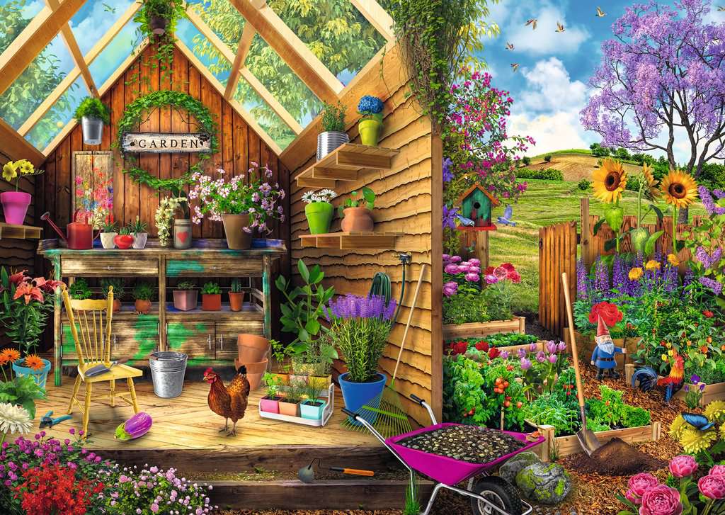 Gardeners Getaway - 300 pc Large Format